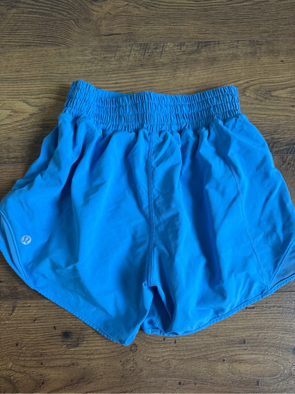 Lululemon blue hotty hot shorts